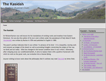 Tablet Screenshot of kasidah.com
